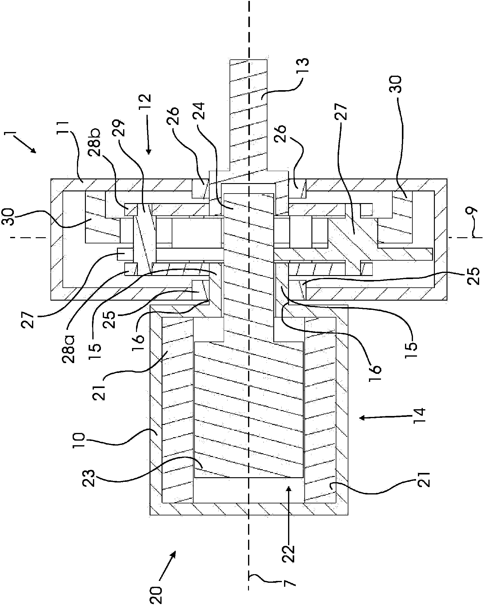 Electromechanical converter system for electric vehicles