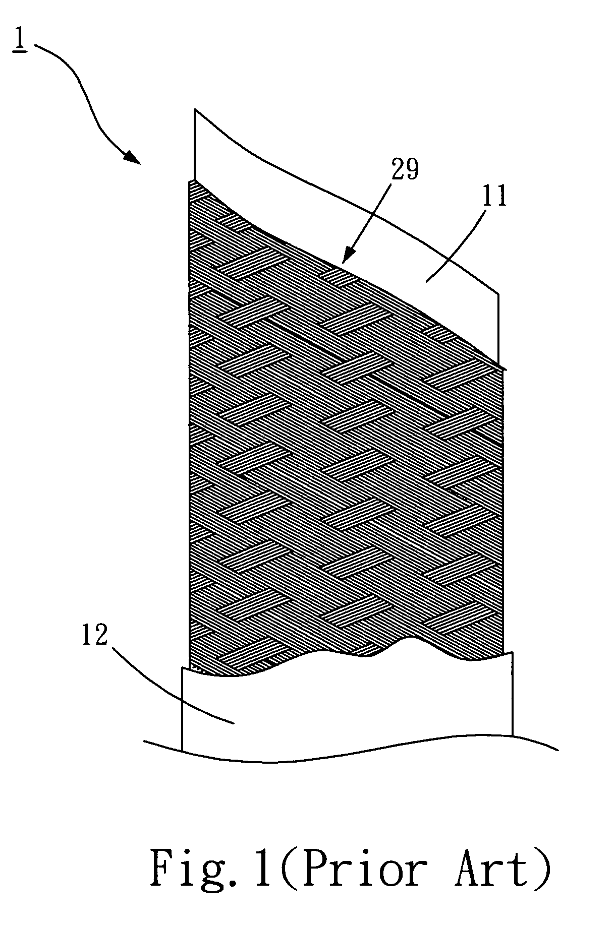 Strand feeding device for a coaxial cable braiding apparatus