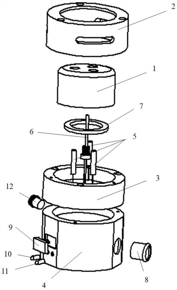 Portable on-site oil moisture rapid intelligent detector