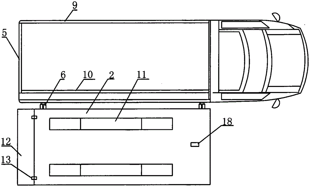 Mobile vehicle maintenance engineering vehicle