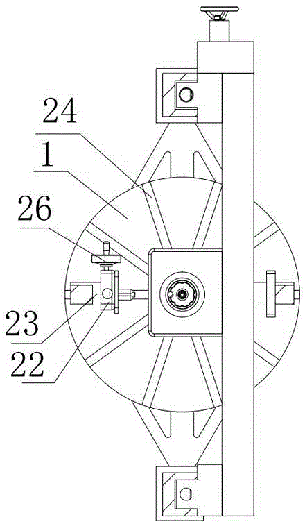 Device and method for detecting shape error accuracy of non-contact rotary parts