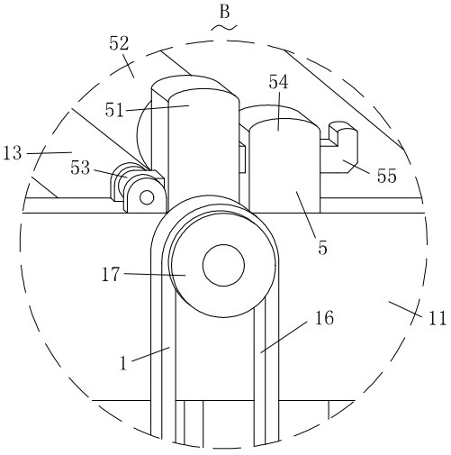 Textile cloth conveying device based on spinning