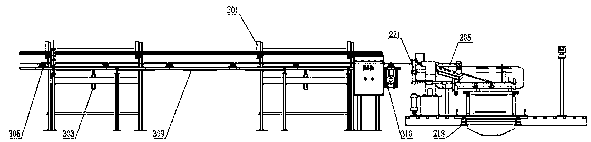 Automatic punching and fallen material collecting device