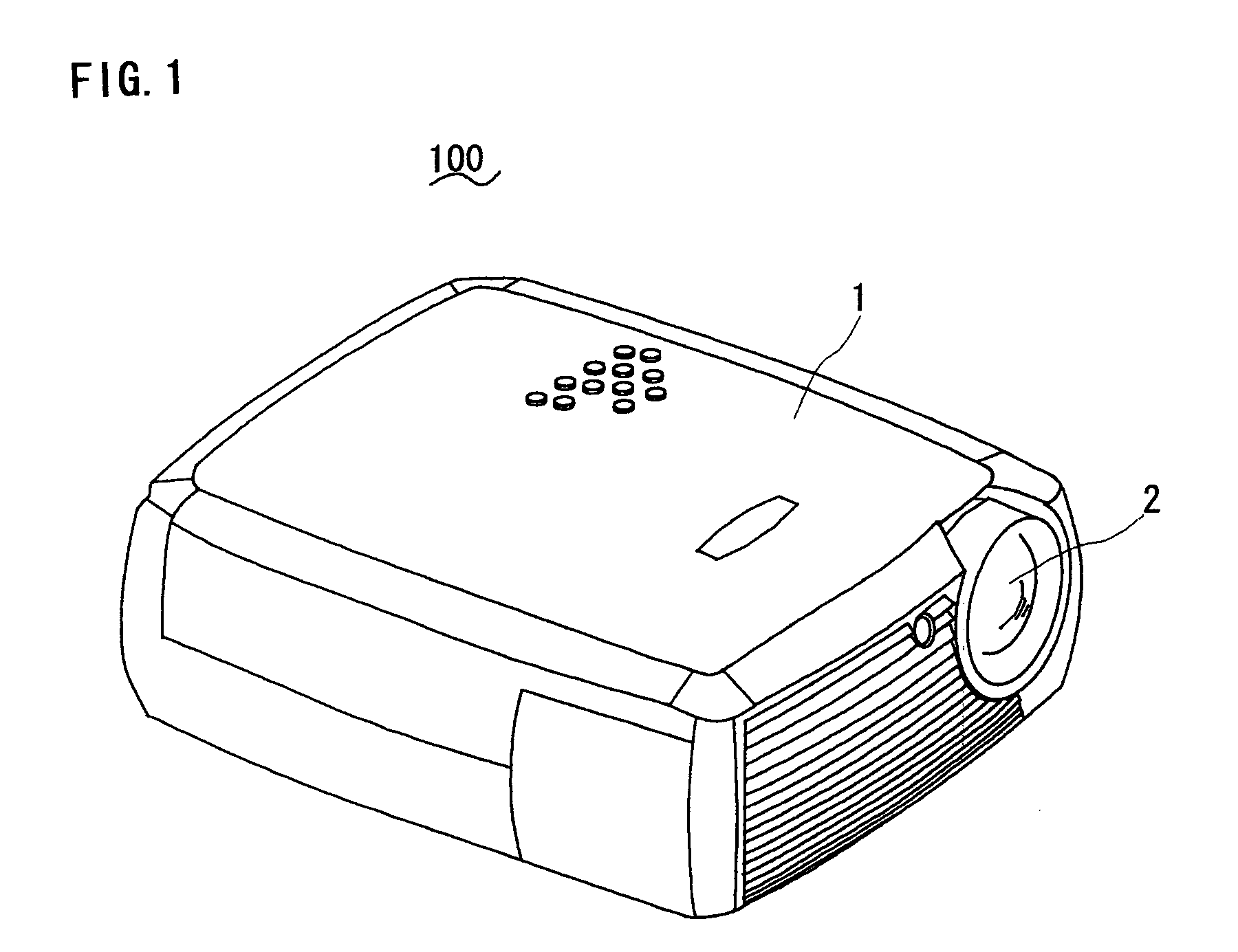 Image displaying projector with a light tunnel and light tunnel structure in an image displaying projector