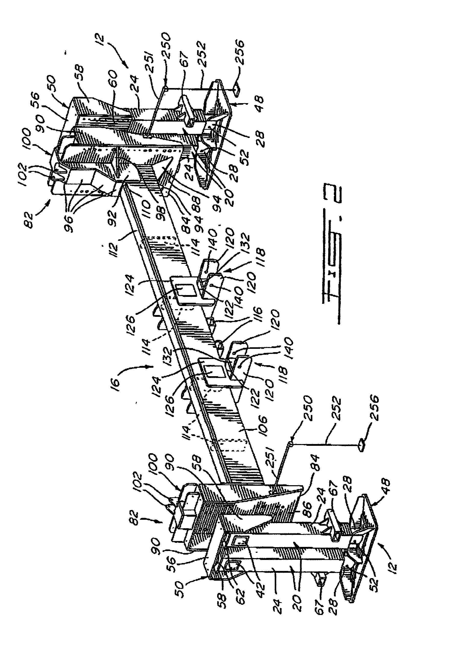 Heavy vehicle lifting device and method