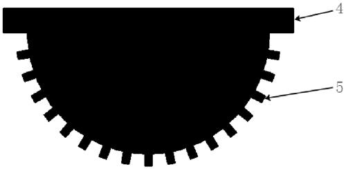 A copper-based graphite self-lubricating composite part for low speed and heavy load and its manufacturing method