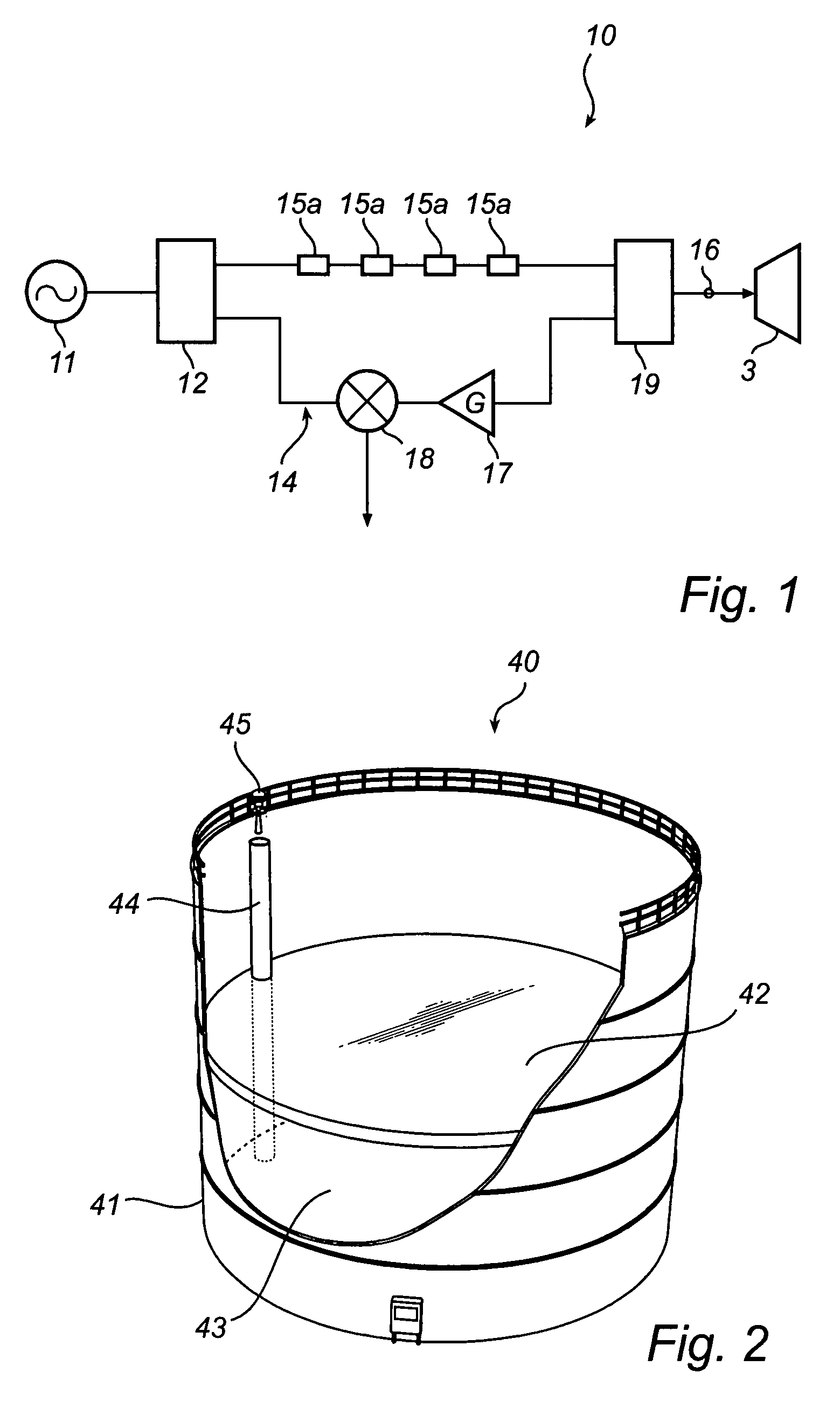 Radar level gauge system having limited transmission power