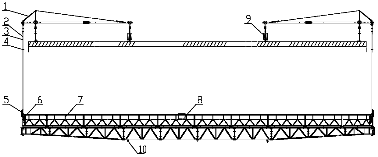 Large-span corridor basket