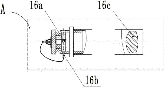 Device and method for image detection of total station bracket accuracy