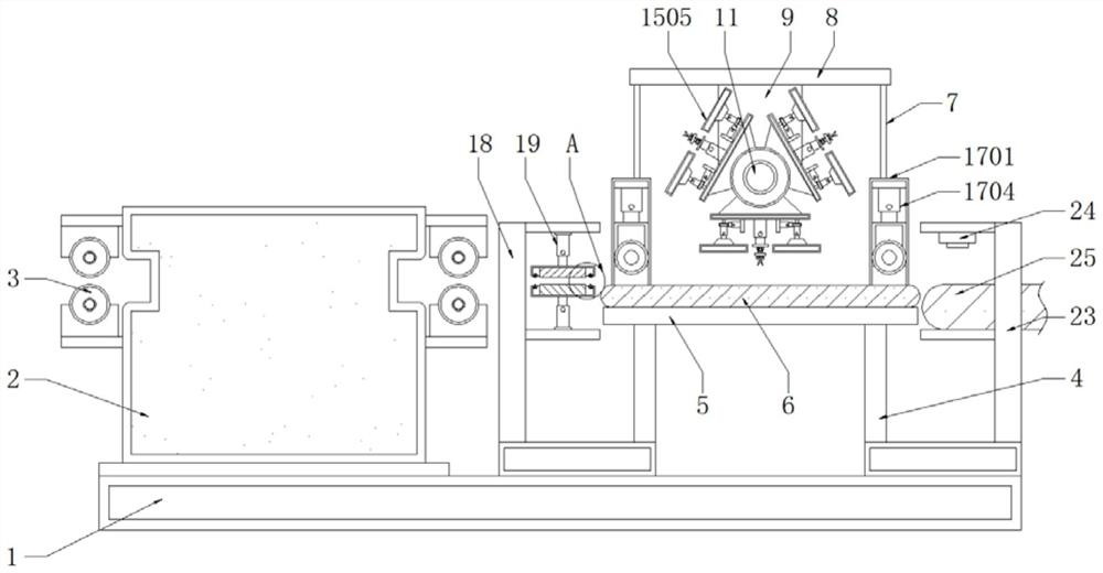 Intermittent film cutting printing equipment and intermittent film cutting method thereof