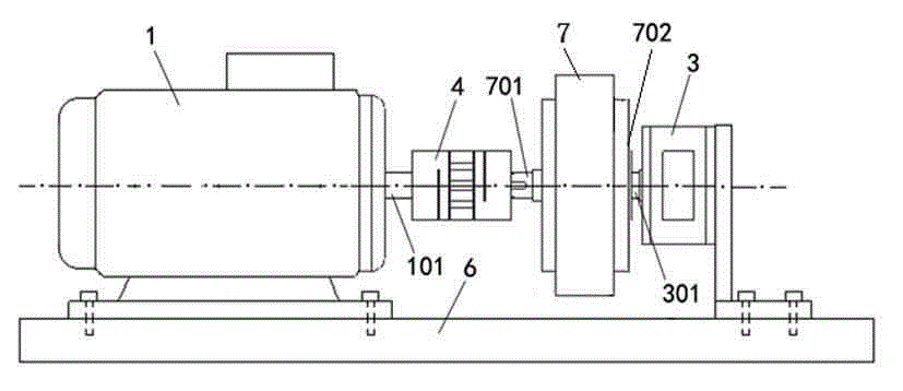 Mechanical connection structure for detecting dynamic torque by adopting static torque sensor