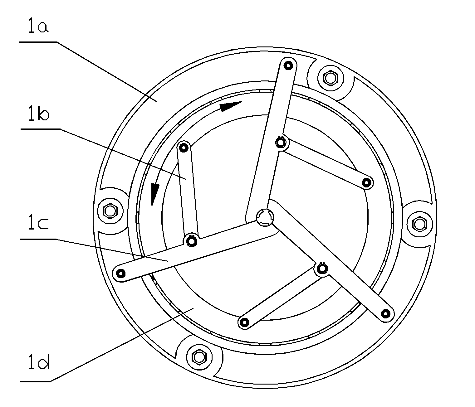 Closing and sealing device of plastic object bags