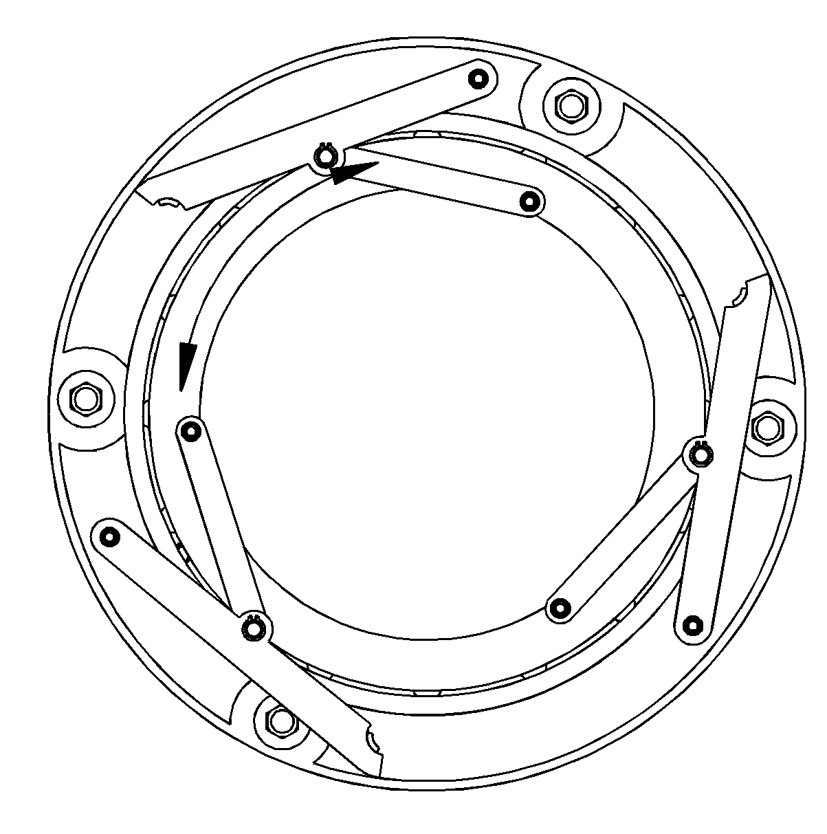 Closing and sealing device of plastic object bags