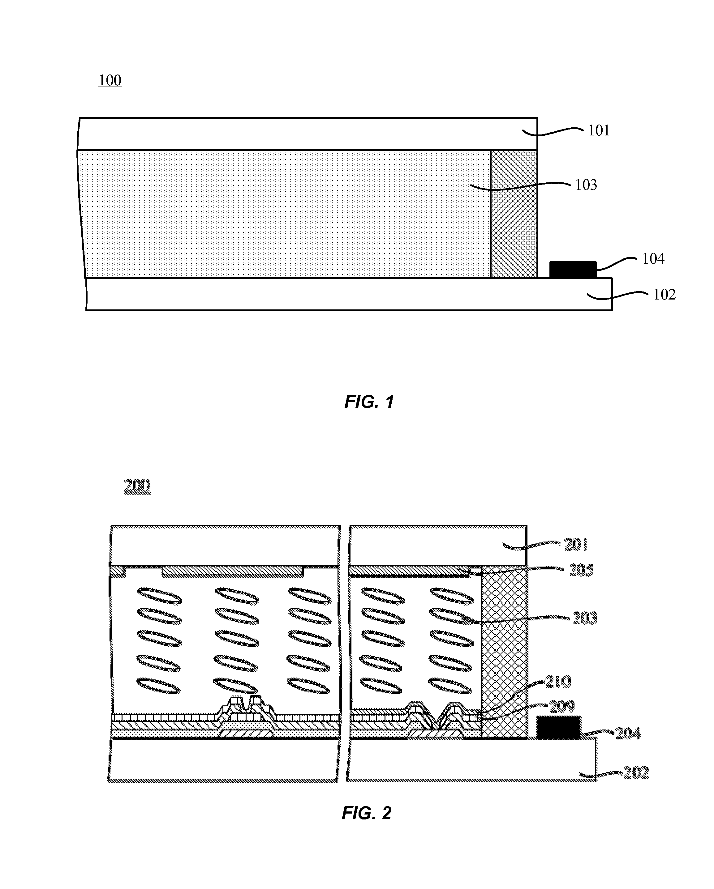 In-cell touch panel and touch display device