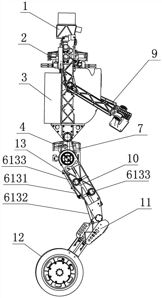 A wheel-legged humanoid robot with internal gas flow