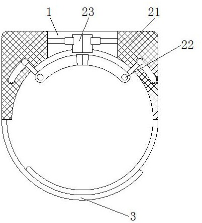 Puncture point compression equipment for peripheral vessel interventional therapy