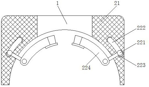 Puncture point compression equipment for peripheral vessel interventional therapy