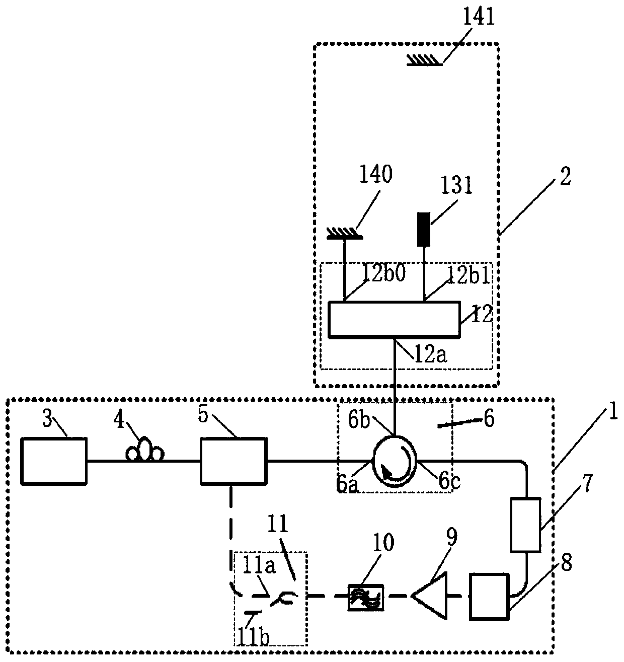 Wide-range and high-accuracy absolute distance measurement instrument capable of rapidly switching based on OEO