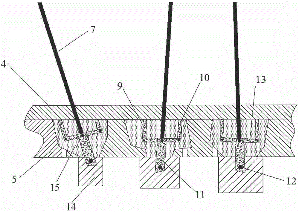 Asymmetric supporting device of gob side entry