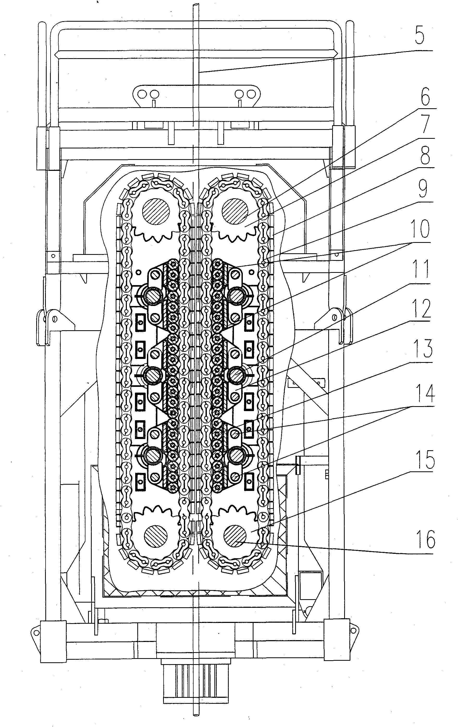 Clamping device of injection head of continuous string coiled tubing