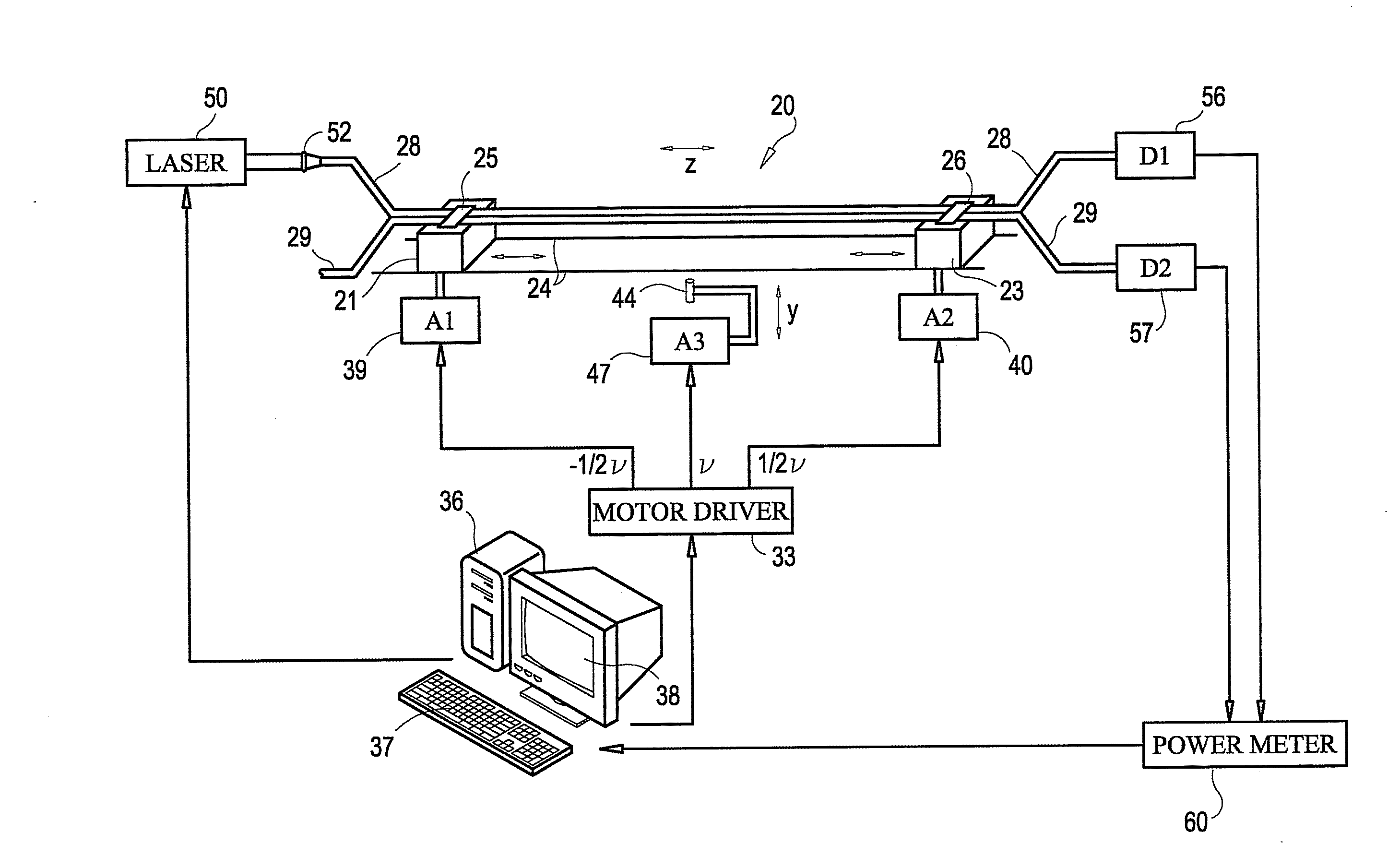 Apparatus and method for tapering optical fibers to conform to a desired radial profile