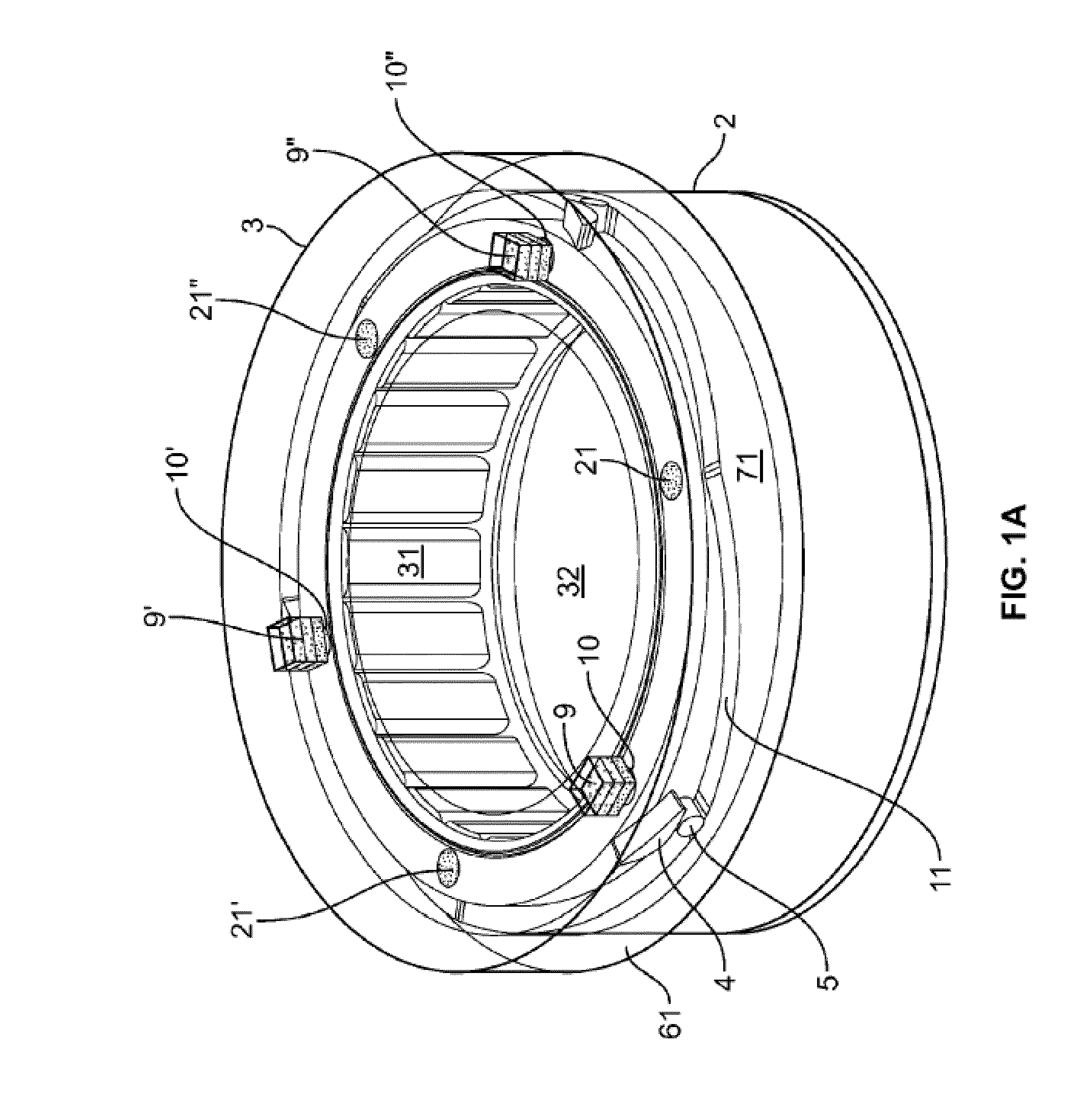 Self-actuating closure mechanisms for closeable articles