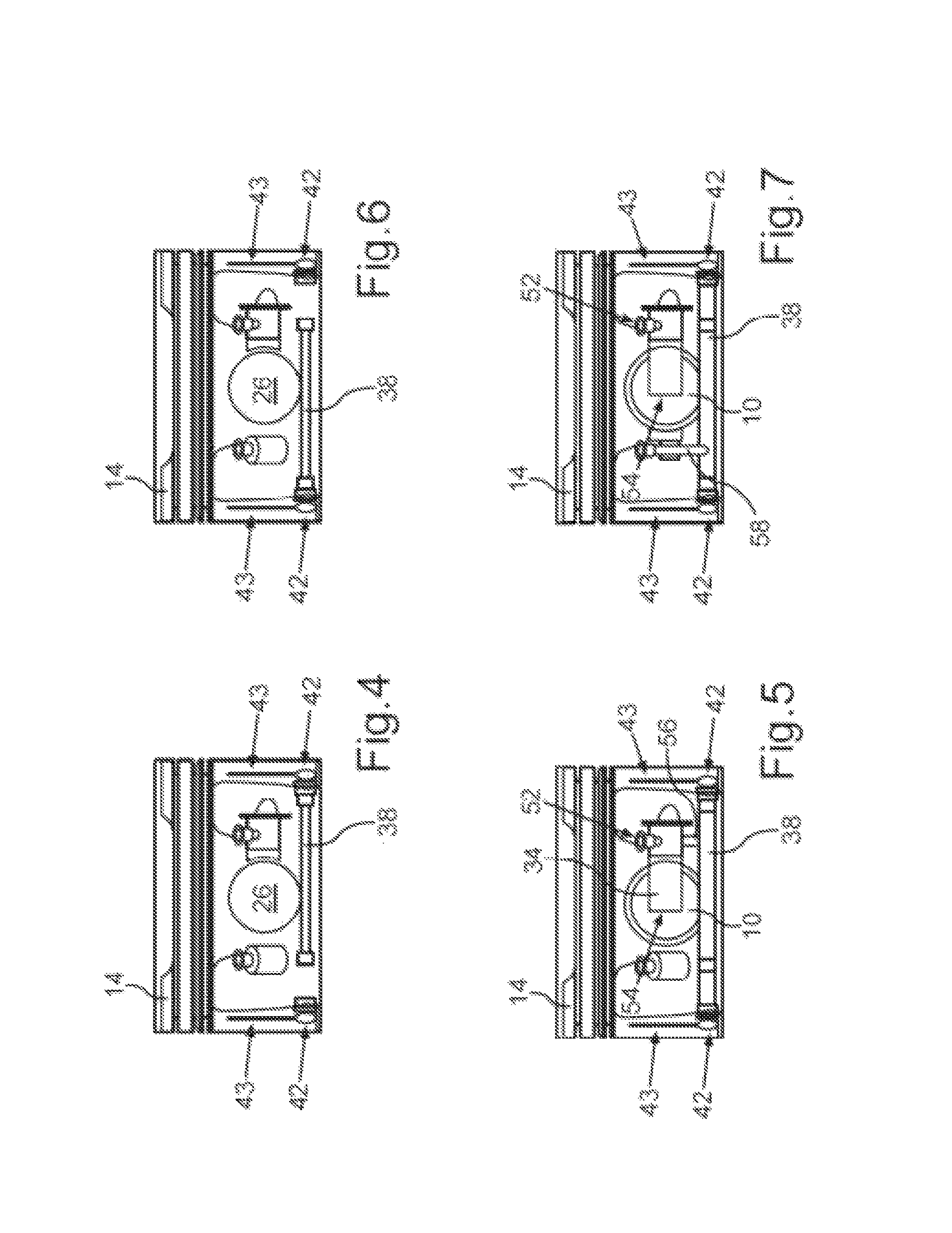 Piston arrangement for a combustion chamber of an internal combustion engine, having a variable compression ratio