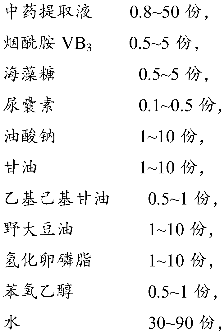 Anti-loss hair generation composition and preparation method thereof