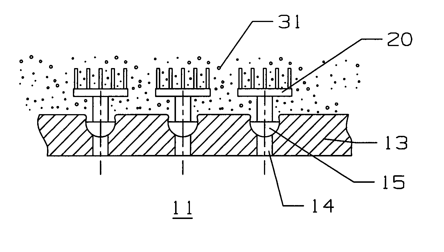 Multi-metering and diffusion transpiration cooled airfoil