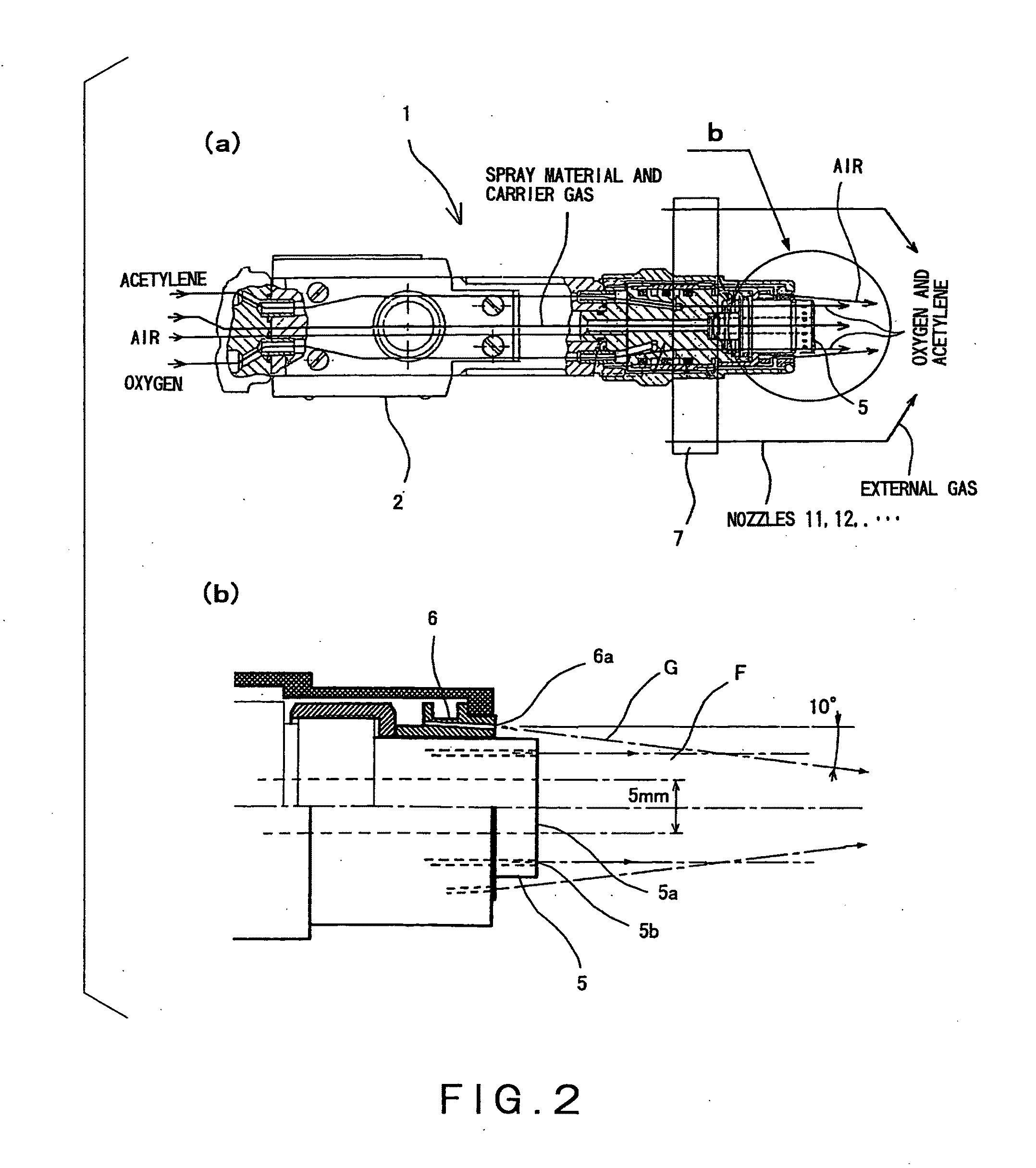 Method and apparatus for forming amorphous coating film