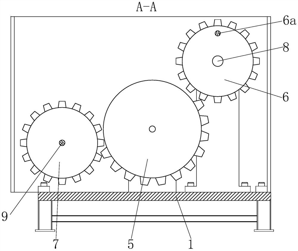 An automatic dividing device for multi-layer medical paper