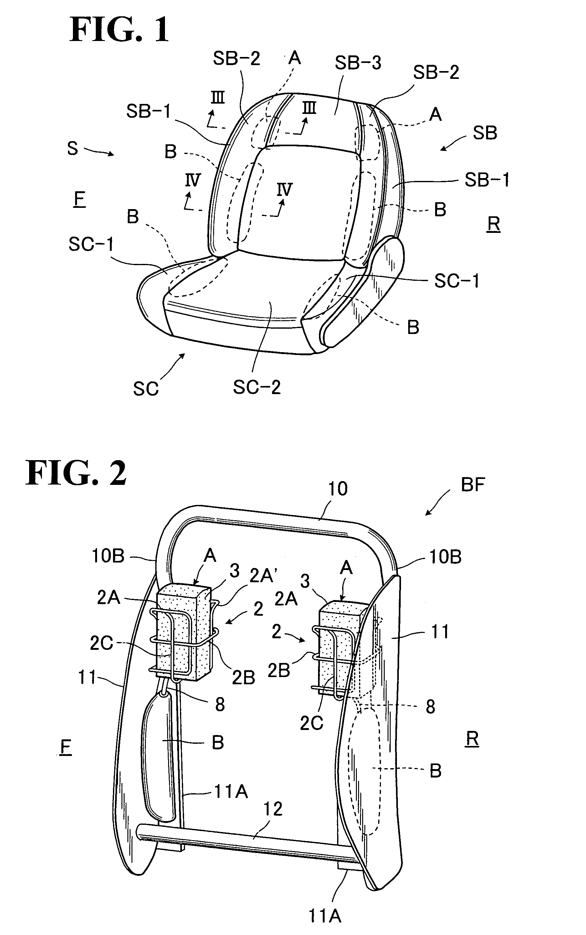 Automotive seat with inflatable cushion device