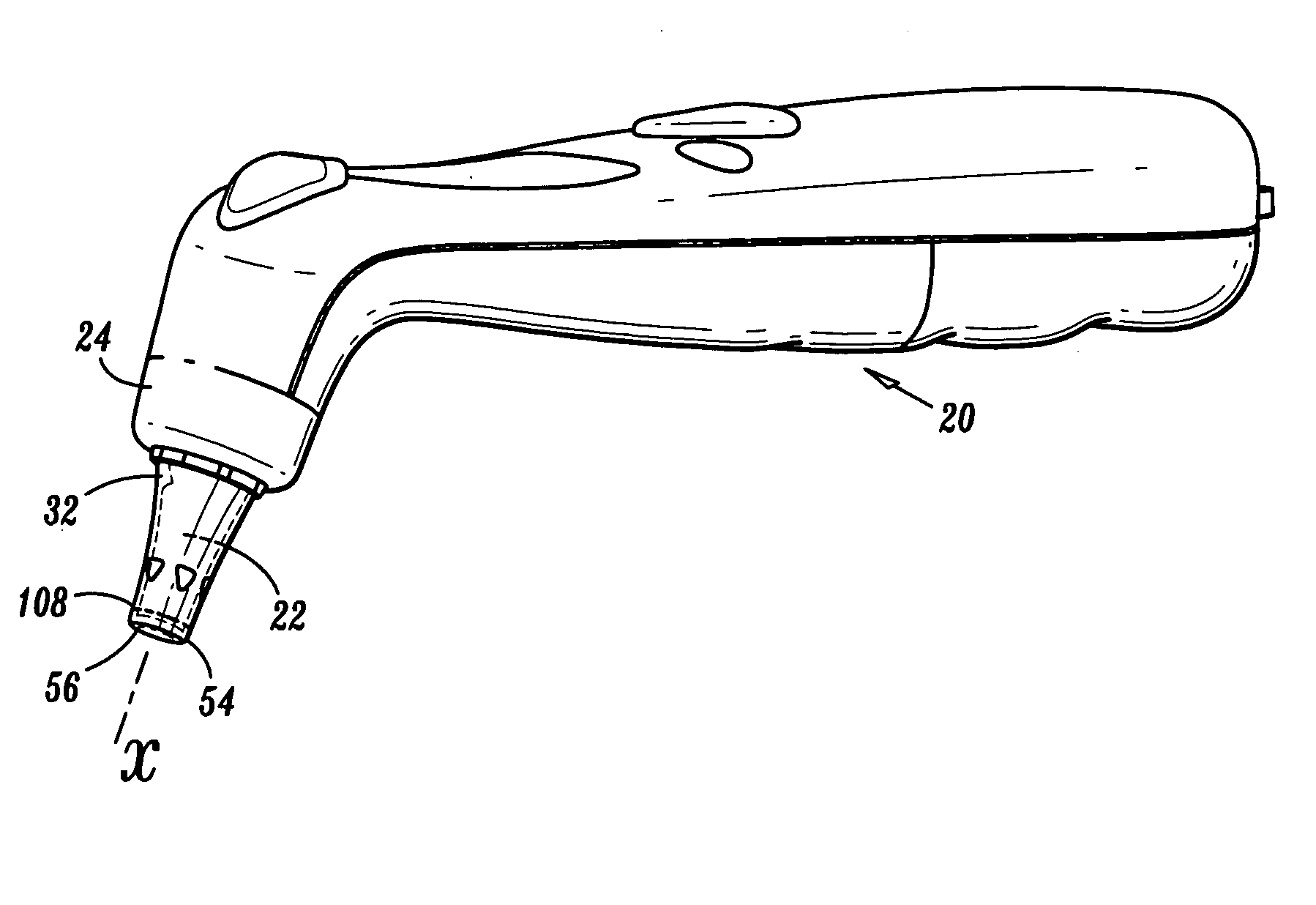 Thermal tympanic thermometer tip