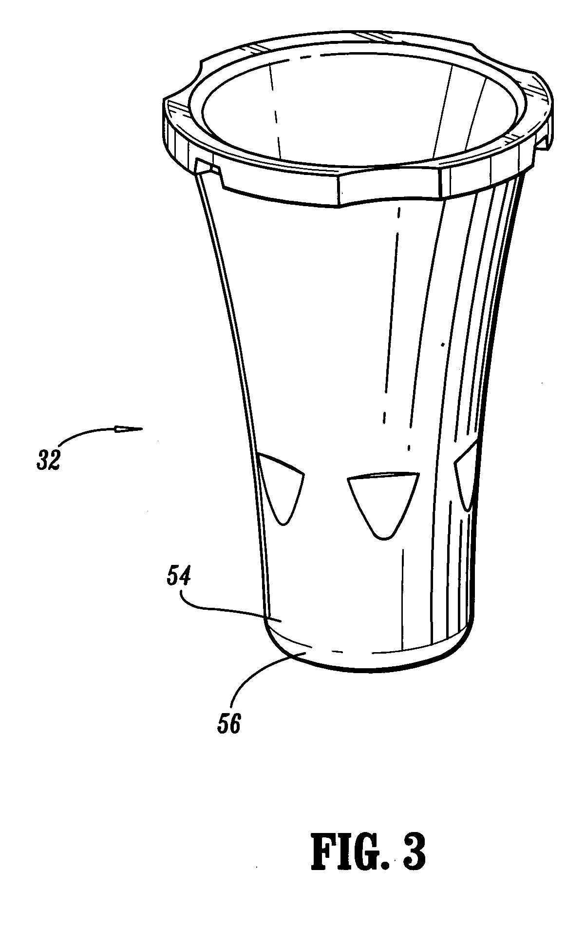 Thermal tympanic thermometer tip