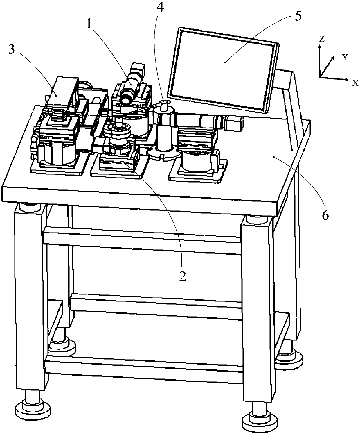 Micron-level metal wire high-precision automatic micro-assembly device based on micro-pre-tightening force monitoring