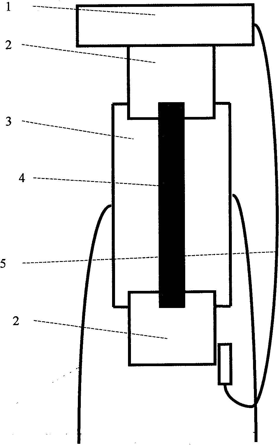 Method for applying continuously adjustable uniaxial stress to semiconductor samples at low temperature