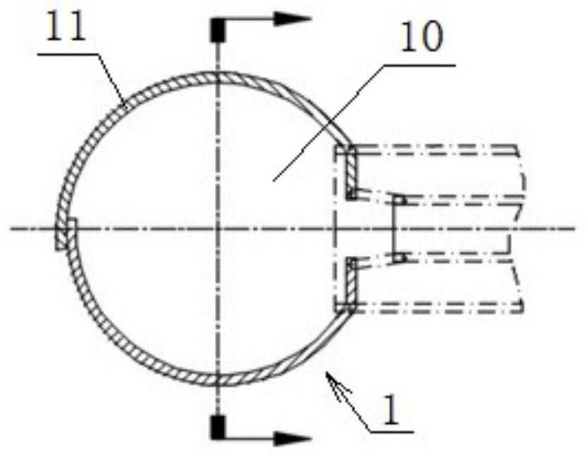 Closed Ultrasonic Composite Lithotripsy Device