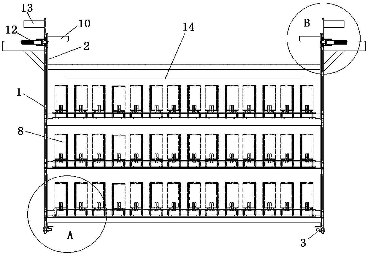 Magnetically-conductive half ring electroplating device