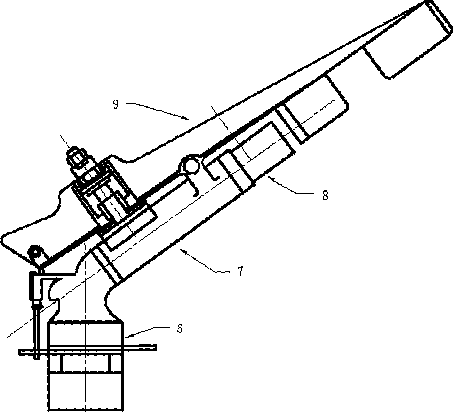 Pressure-compensation variable-cross-section special shaped spray head