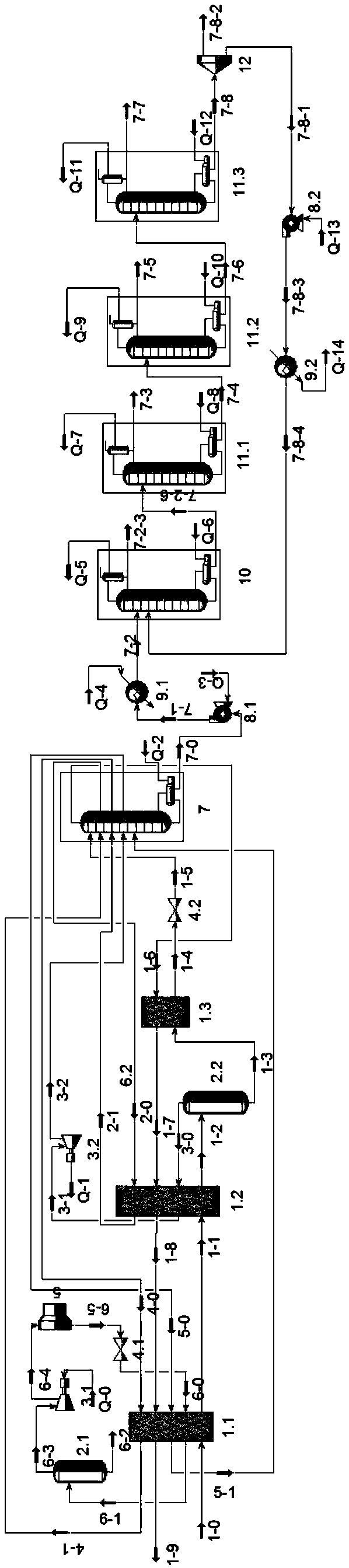 Method and system for extracting and separating CO2-C2H6 azeotrope from associated gas