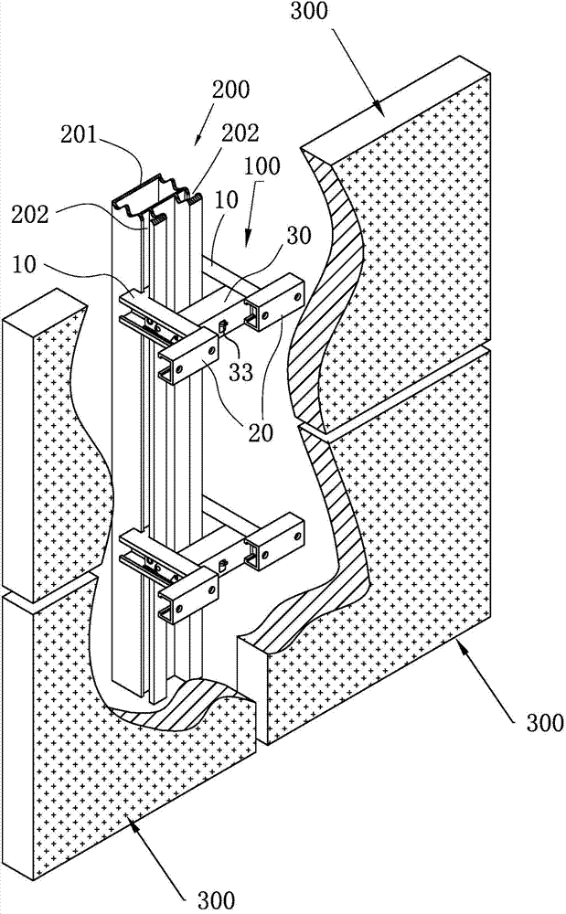 Decorative panel hanging system, connecting member and hanging method thereof