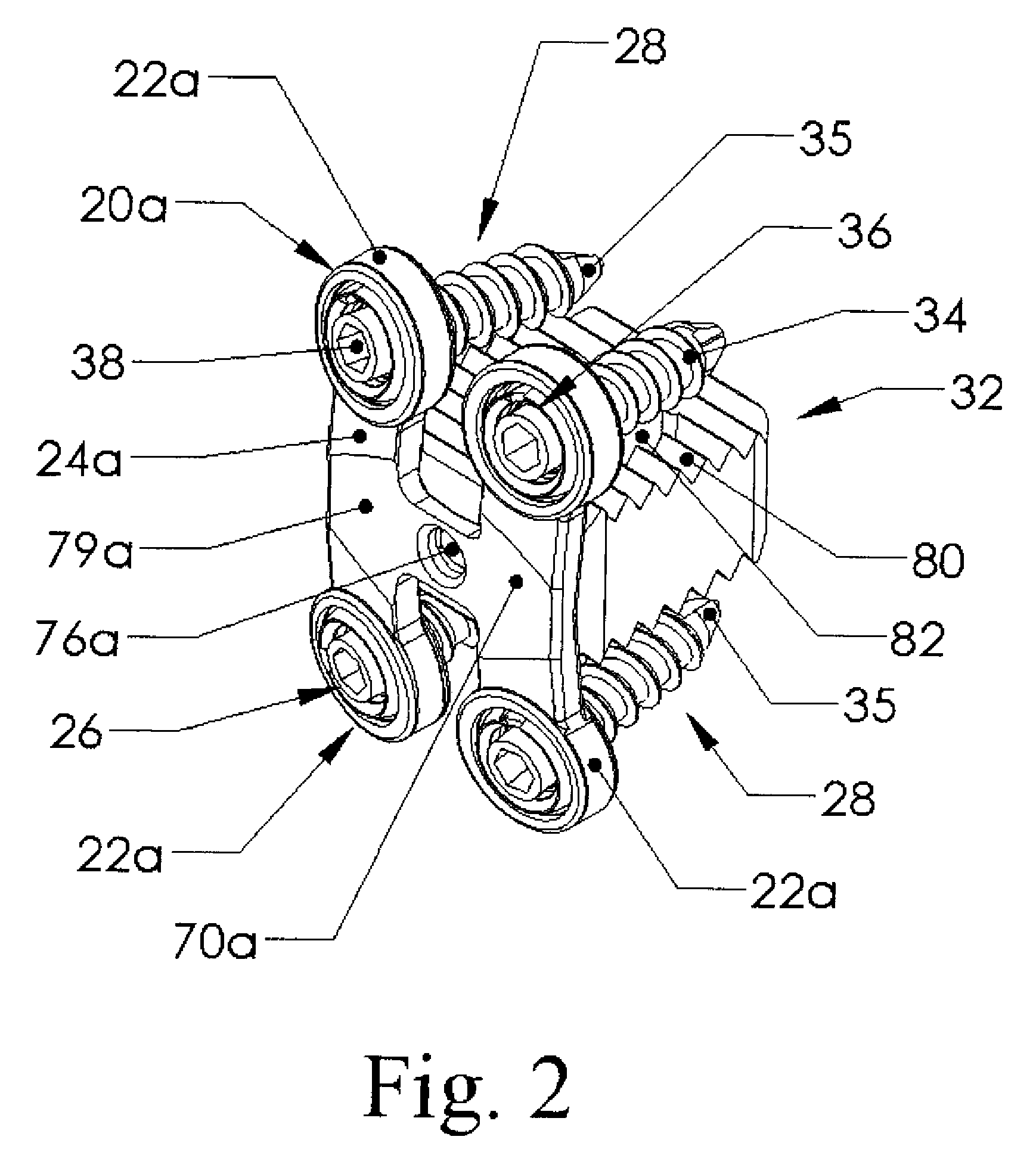 Spinal fixation device