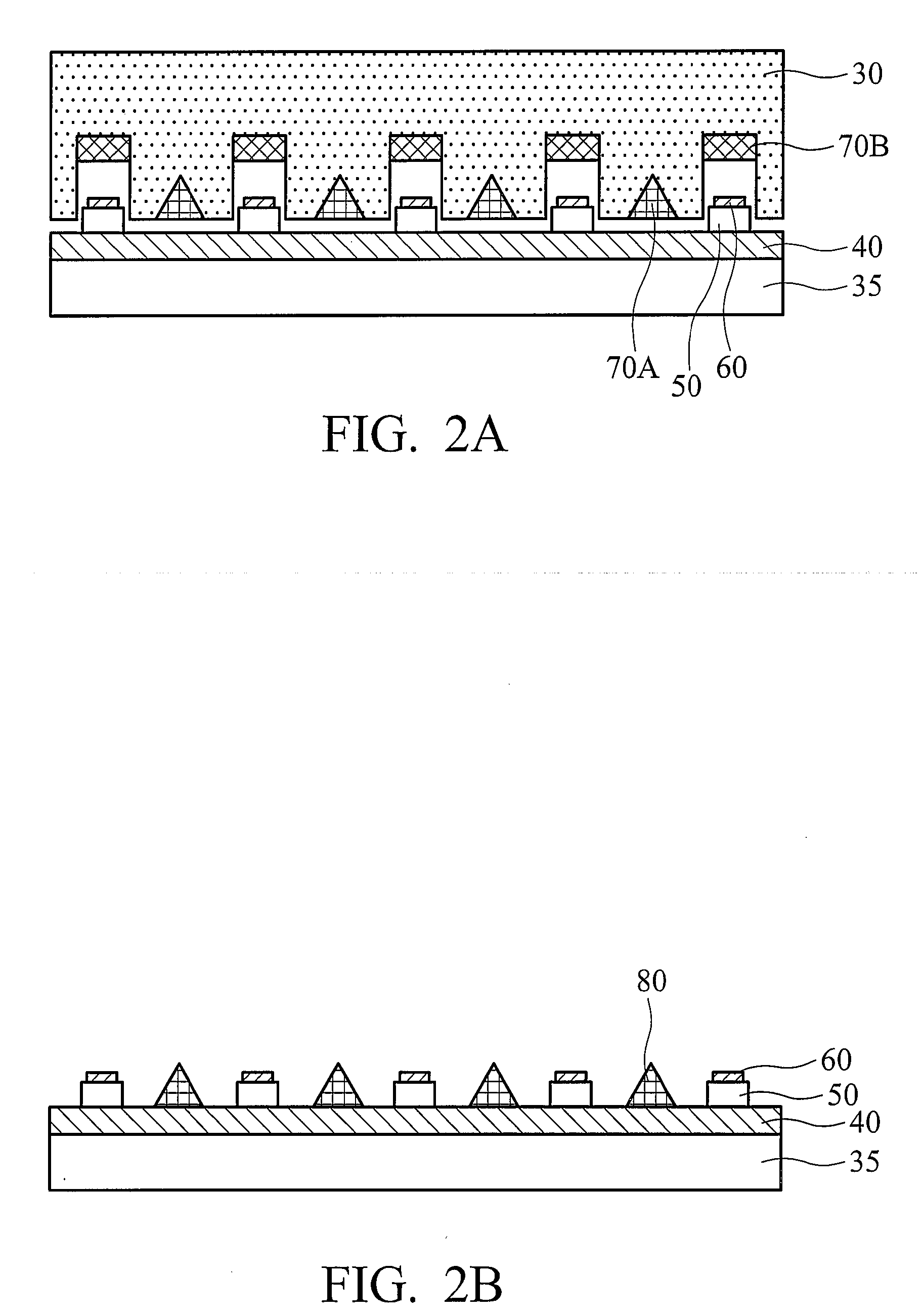 Methods for fabricating field emission display devices