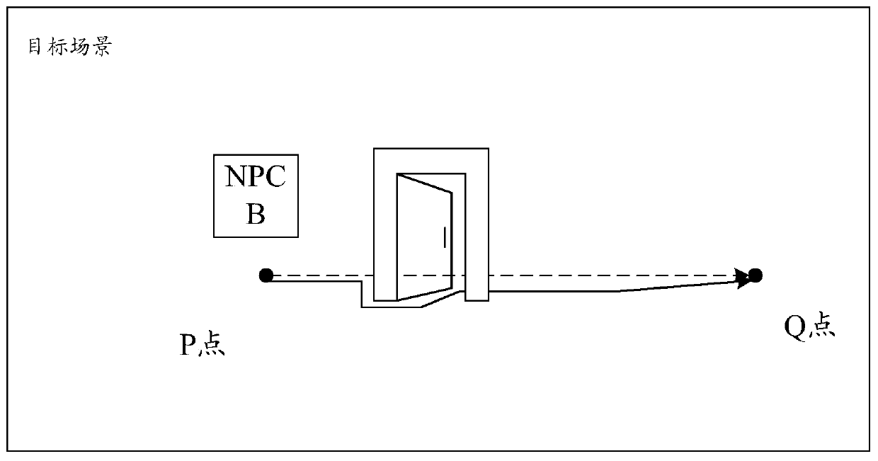 Navigation way-finding path planning method and device
