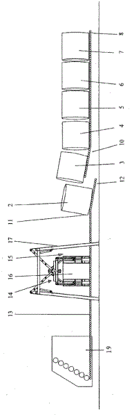 Method and assembly for processing round seed cotton modules