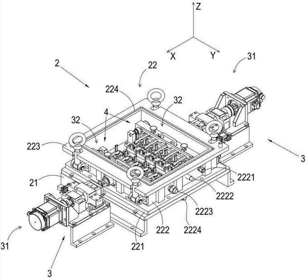 High-pressure water tightness function testing device of irregular element appliance and testing method