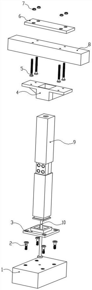 Safe and reusable novel reinforced concrete frame structure and connecting method