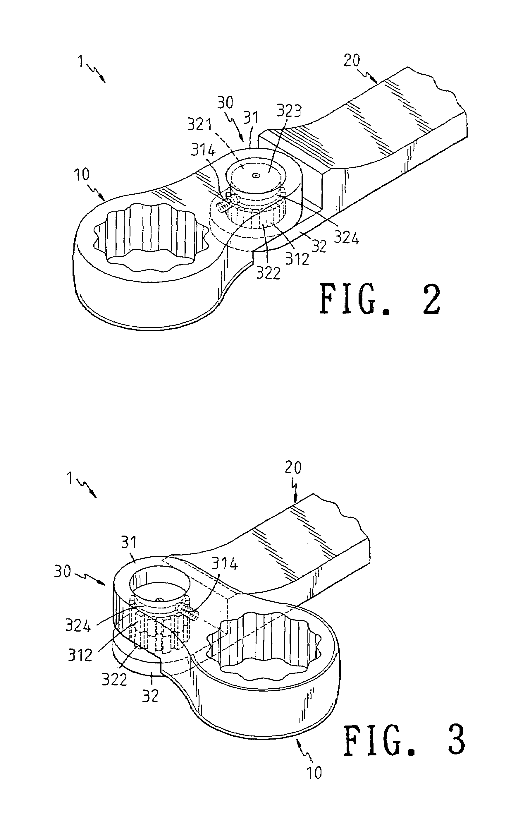 Pivoting assembly of a hand tool