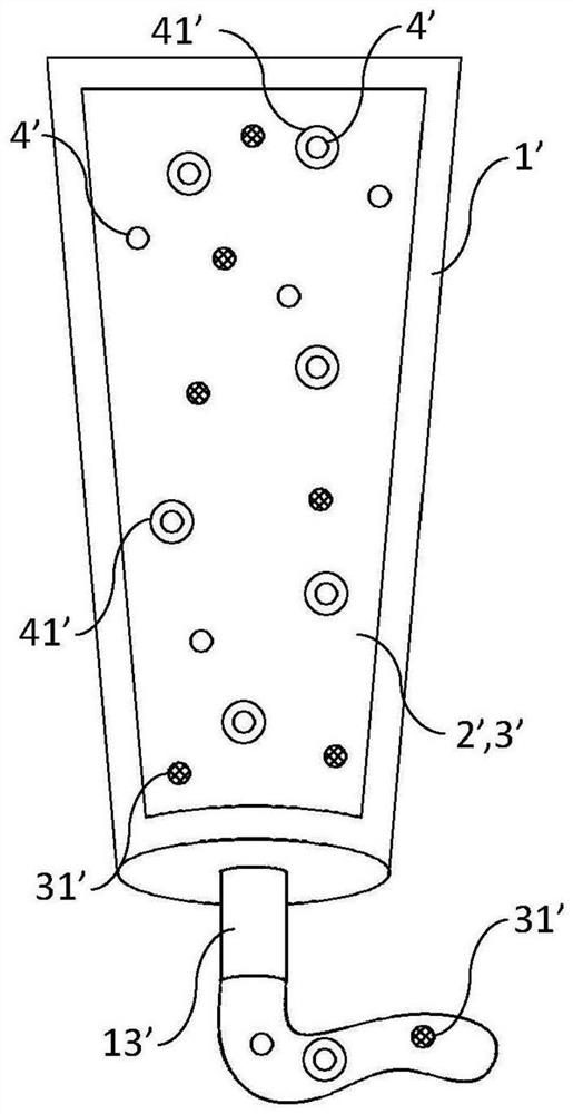 Micro-electric mask with oxygen combination reaction electrode