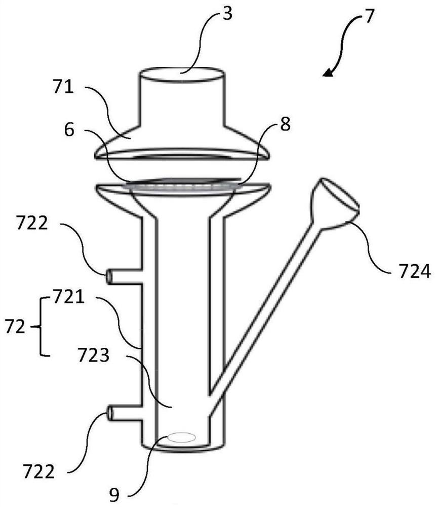 Micro-electric mask with oxygen combination reaction electrode